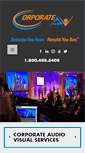 Mobile Screenshot of corporate-av.com